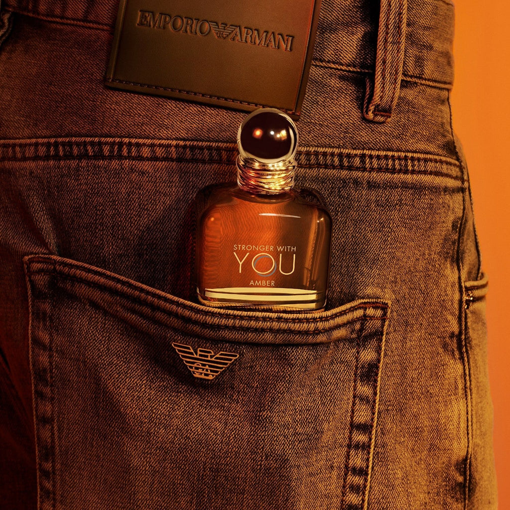 Emporio Armani Stronger With You Amber Eau de Parfum with Lavender, Amber Accord and Vanilla Bourbon