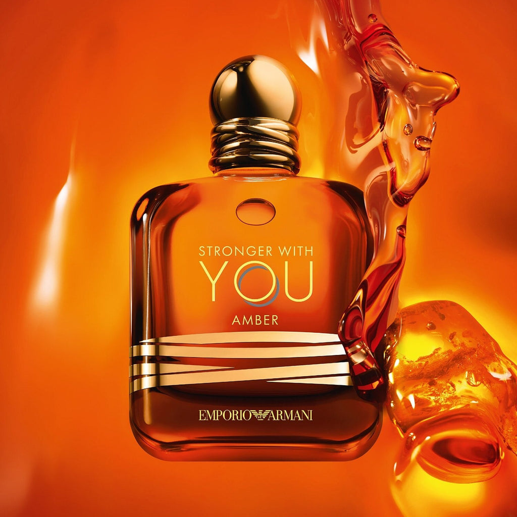 Emporio Armani Stronger With You Amber Eau de Parfum with Lavender, Amber Accord and Vanilla Bourbon