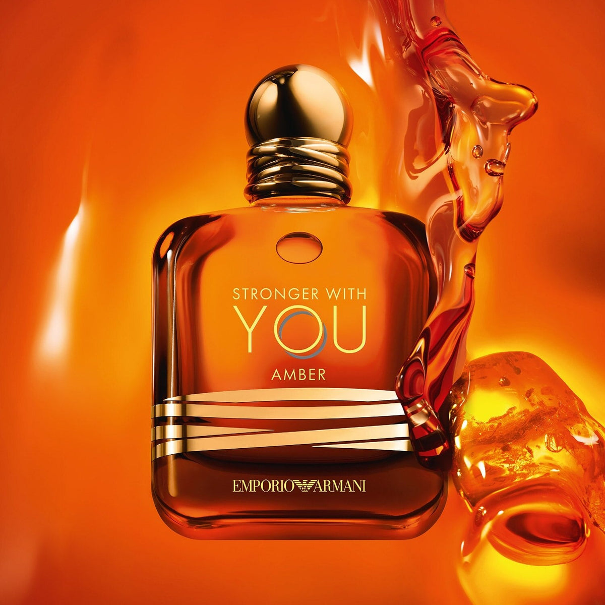 Emporio Armani Stronger With You Amber Eau de Parfum with Lavender, Amber Accord and Vanilla Bourbon