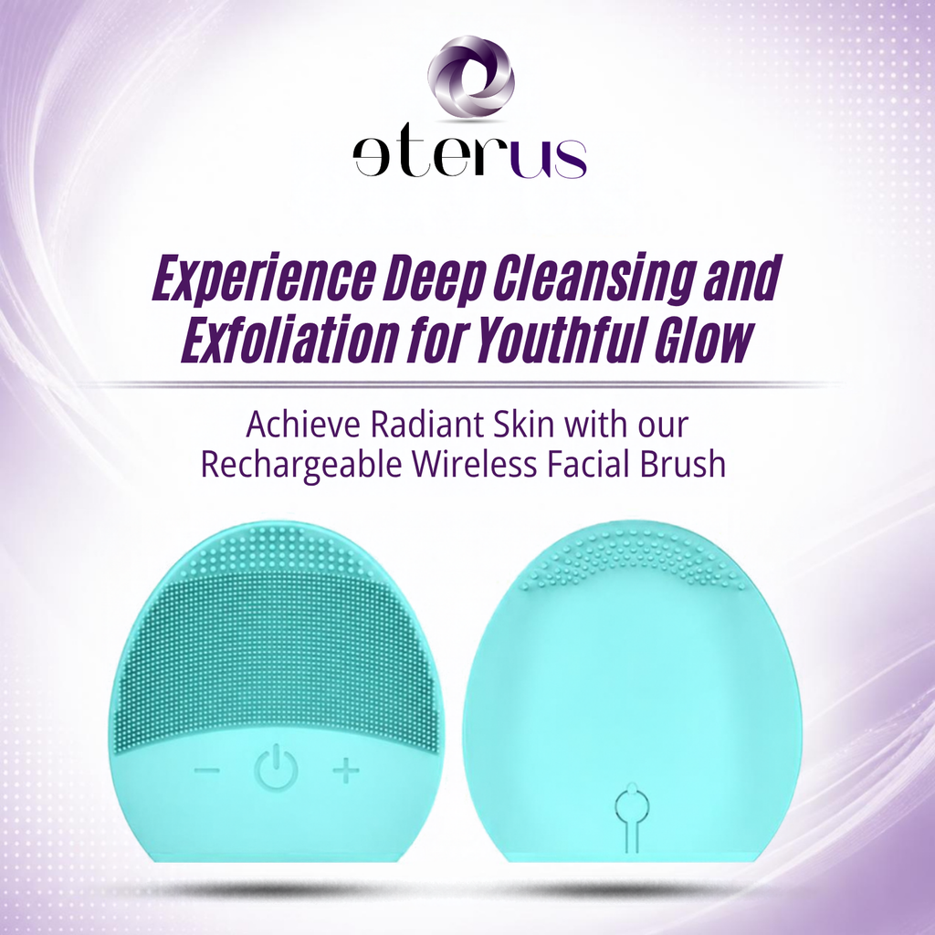 eterus Rechargeable Facial Cleansing Brush