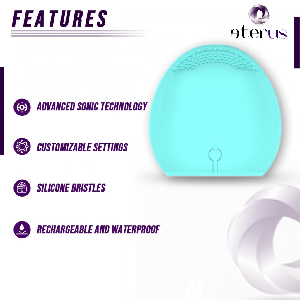eterus Rechargeable Facial Cleansing Brush
