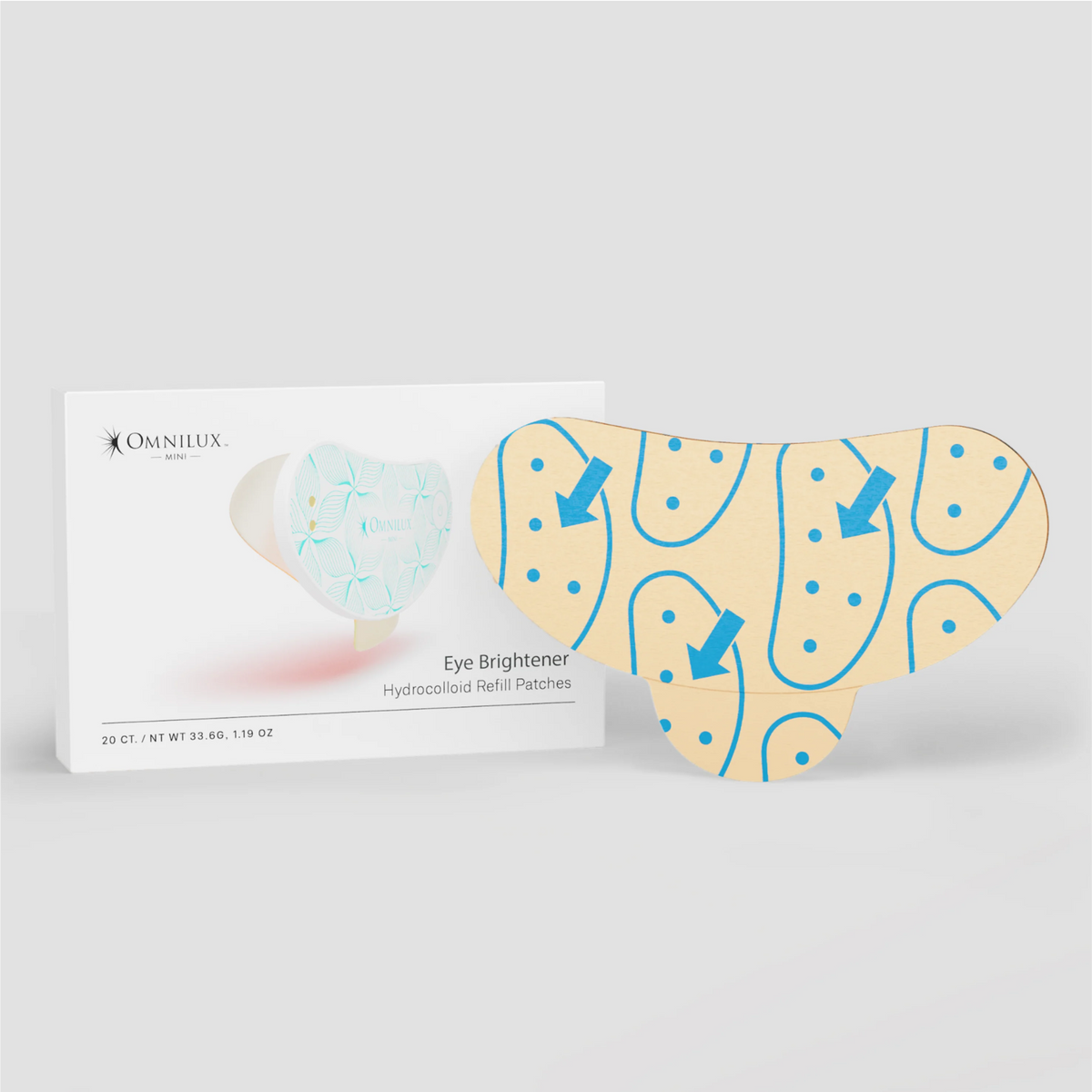 Omnilux Eye Brightener Refill Patches — 20 Pack