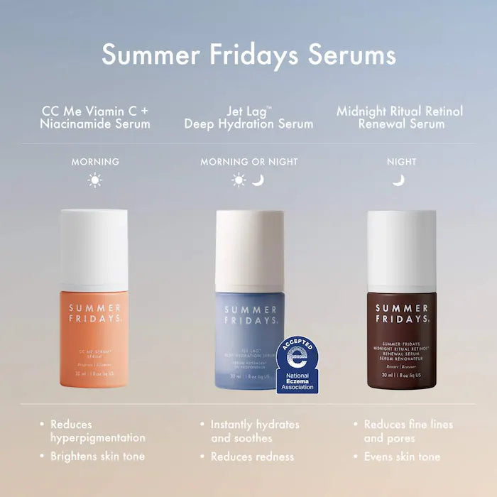 Summer Fridays - Jet Lag Deep Hydration Serum
